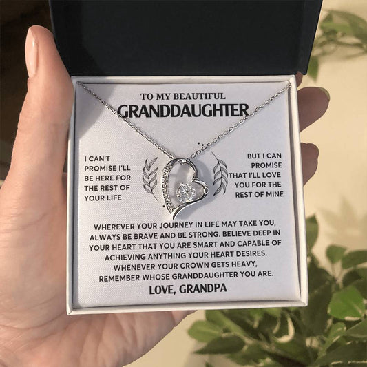 Granddaughter Gift Unusual Gift , Granddaughter Gifts, To My Granddaughter Necklace, Granddaughter Jewelry Gift