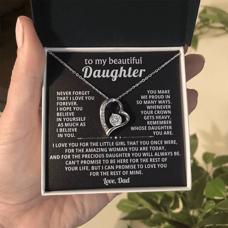 To My beautiful daughter - THE PRECIOUS DAUGHTER YOU WILL ALWAYS BE