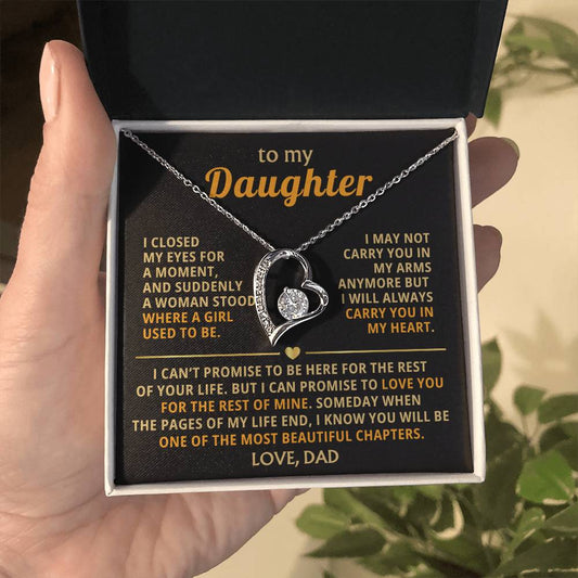 [Almost Sold Out] To My Daughter - always carry you in my heart