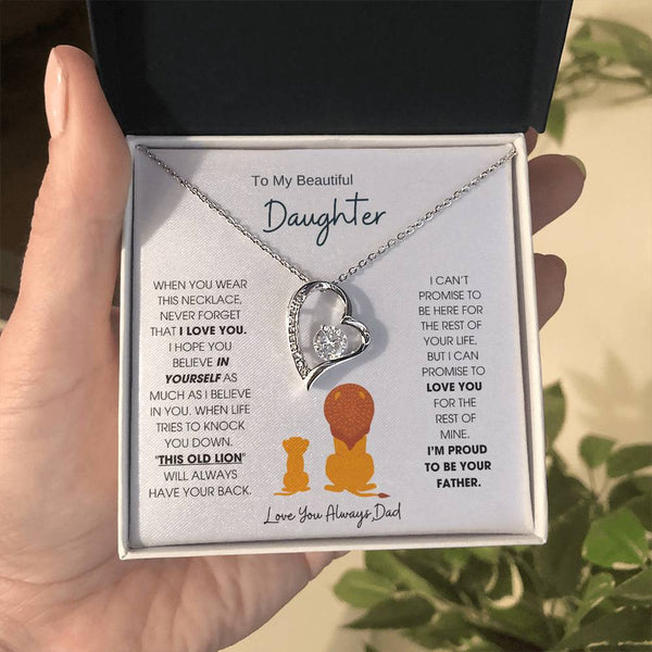 To My Beautiful Daughter, "This Old Lion" Will Always Have Your Back