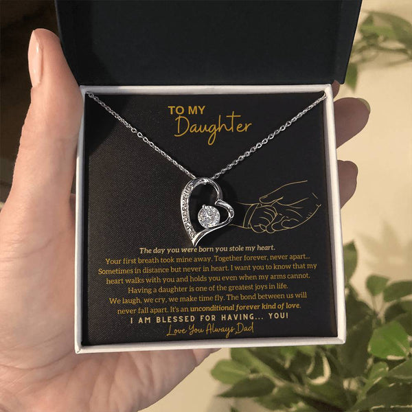[Only a few left] To My Daughter - The day you were born you stole my heart