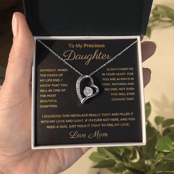 To My Precious Daughter From Mom - The Most Beautiful Chapters - Forever Love