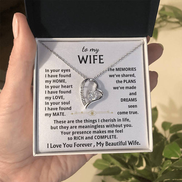 [ Only A Few Left ] To My Beloved Wife, Your presence makes me feel so rich and complete