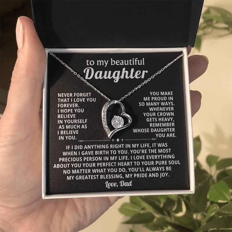 To My beautiful Daughter - My greatest blessing, my pride and joy