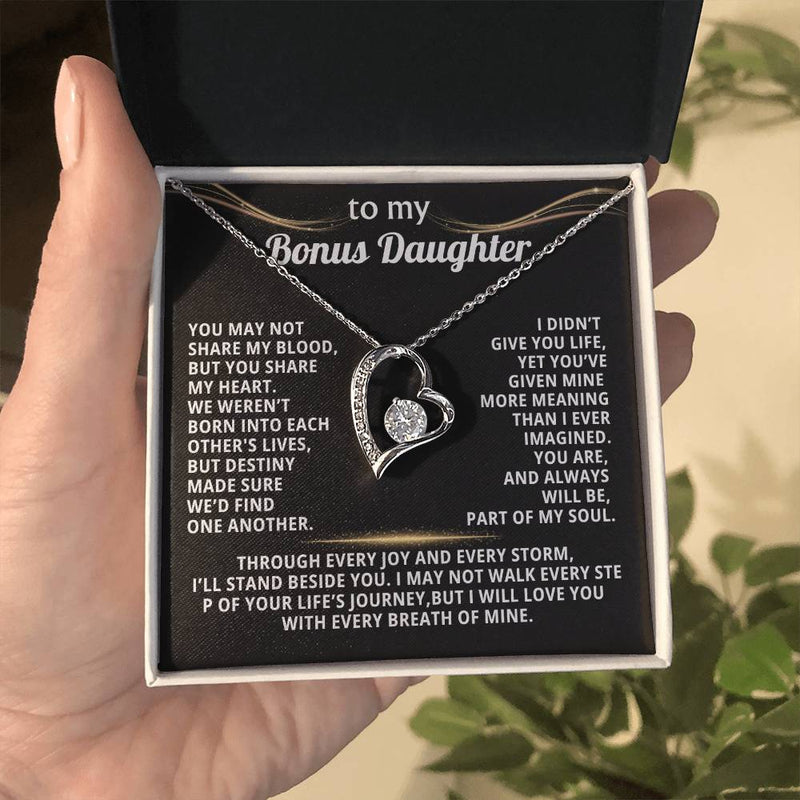 To My Bonus Daughter, Destiny made sure we’d find one another