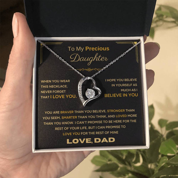 (Almost Sold Out) To My Precious Daughter, Never Forget That I Love You