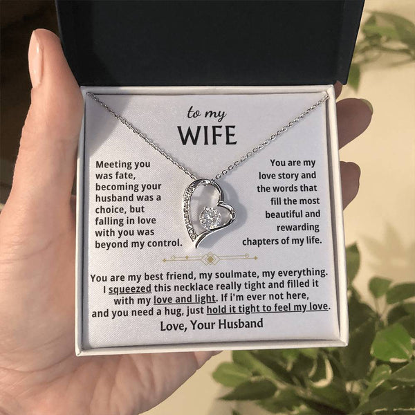 [ Forever Love ] To My Wife - When You Need A Hug , Hold This Close To Feel My Love