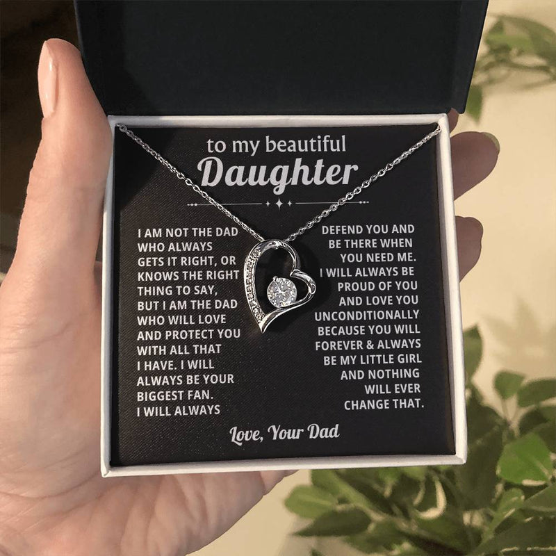 To my beautiful Daughter - I will always be proud of you