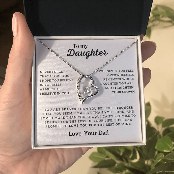 To My Daughter, Never Forget That I Love You