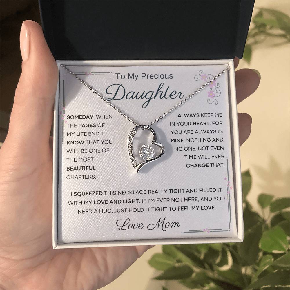 To My Precious Daughter - Gift From Mom - The Most Beautiful Chapters
