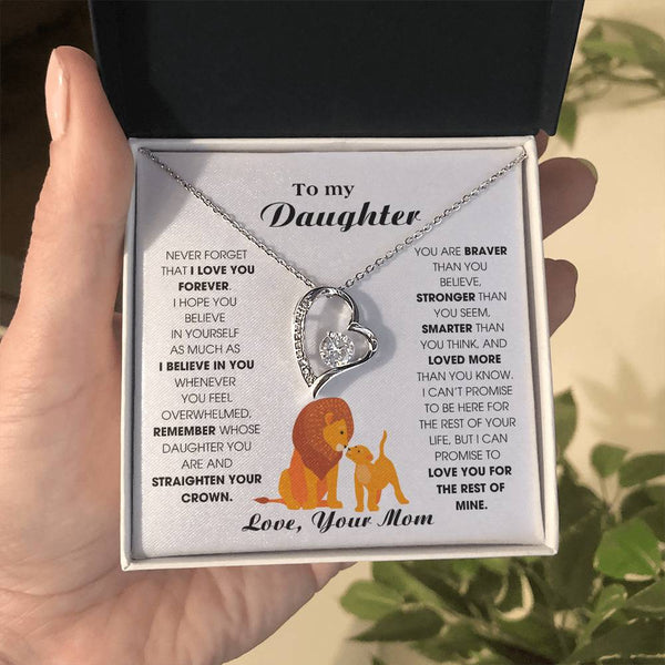 To My Daughter From Mom, Never Forget That I Love You Forever (Forever Love)