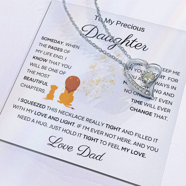 To My Precious Daughter From Dad - The Most Beautiful Chapters - Lion White