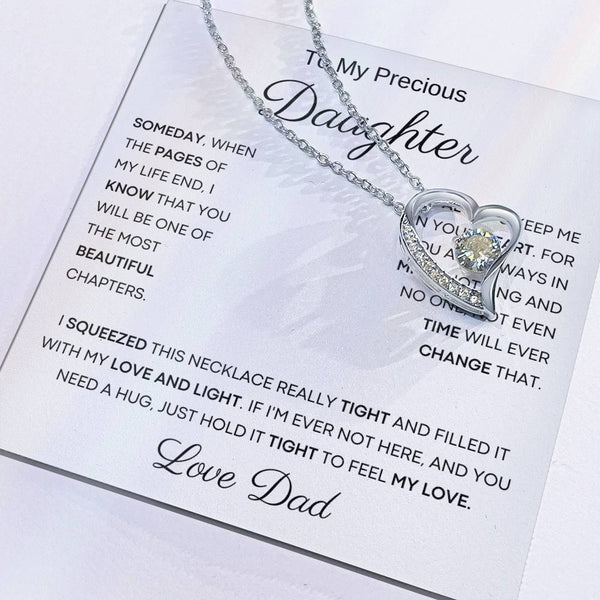 To My Precious Daughter From Dad - The Most Beautiful Chapters - Forever Love