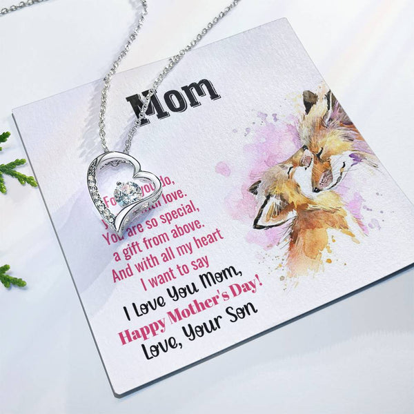 To My Mom - You Are So Special (Only a Few Left) - Forever Love Necklace