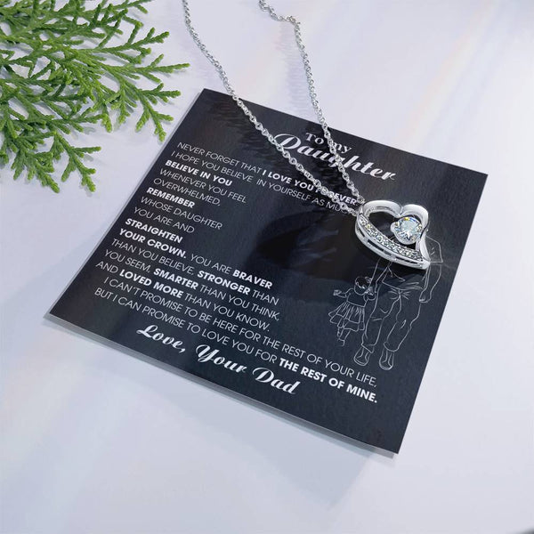 To My Daughter, Never Forget That I Love You Forever [ Almost sold out ]