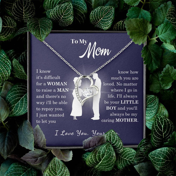 [Almost Sold Out] To My Mom - Loved Mother - Forever Love Necklace