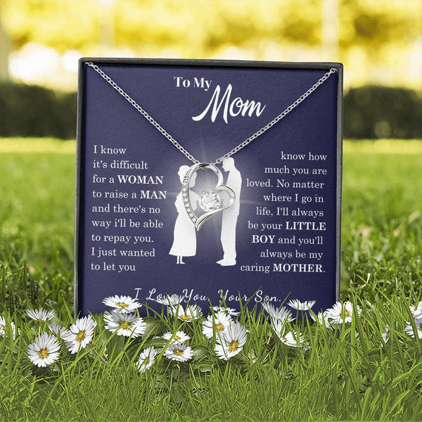 [Almost Sold Out] To My Mom - Loved Mother - Forever Love Necklace