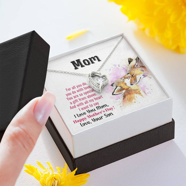 To My Mom - You Are So Special (Only a Few Left) - Forever Love Necklace