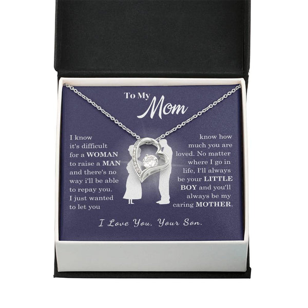 [Almost Sold Out] To My Mom - Loved Mother - Forever Love Necklace