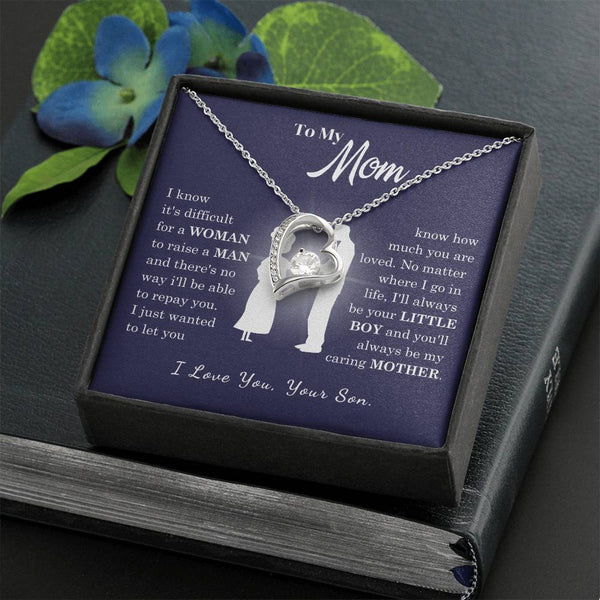 [Almost Sold Out] To My Mom - Loved Mother - Forever Love Necklace