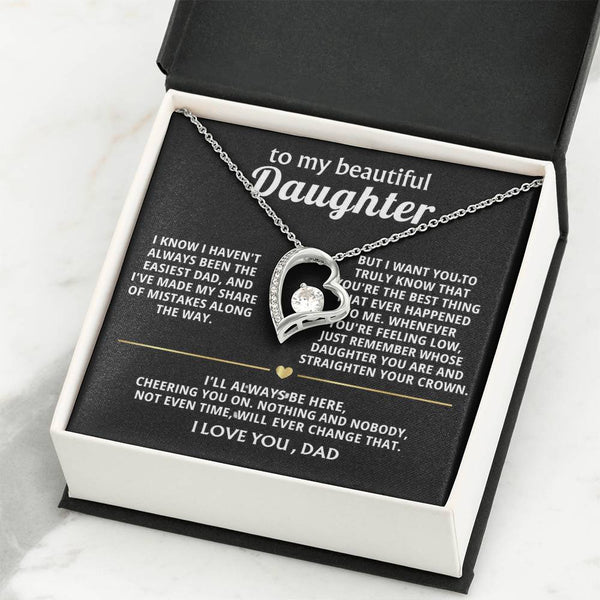 To My Beautiful Daughter, You're the best thing that happened to me.