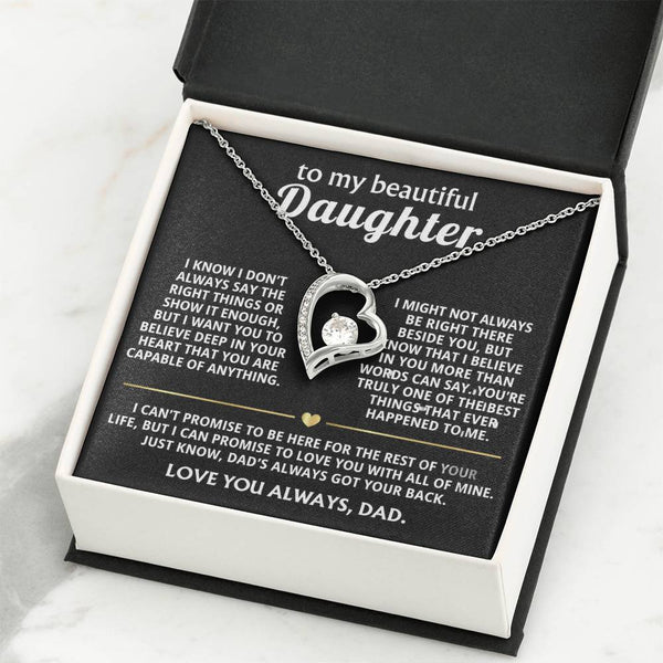 To My Beautiful Daughter,