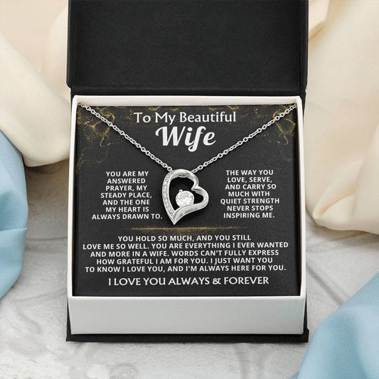 To My Beautiful Wife, You are my answered prayer ( Almost Gone )