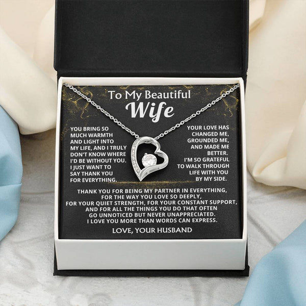 To My Beautiful Wife, Your love has changed me, grounded me, and made me better