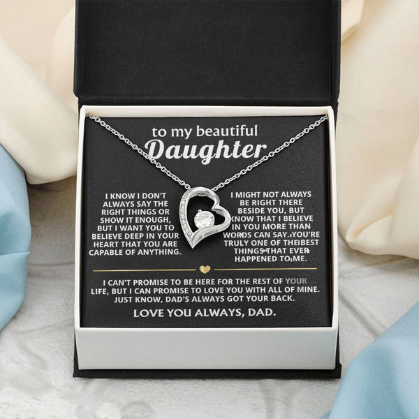 To My Beautiful Daughter,