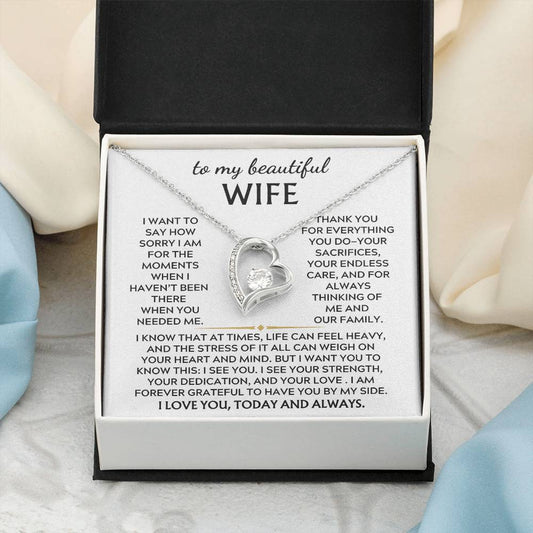 To My Beautiful Wife, Thank you for everything you do—your sacrifices [Only a few left]