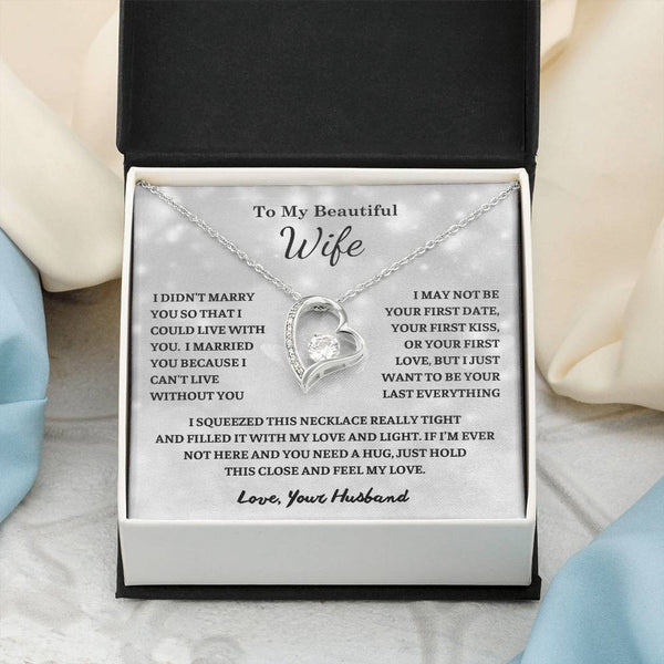 Gift For Wife, To My Wife , Meaningful gift Melt Her Heart for Wife, Anniversary Gift For Wife, Wife Necklace, Women Gift