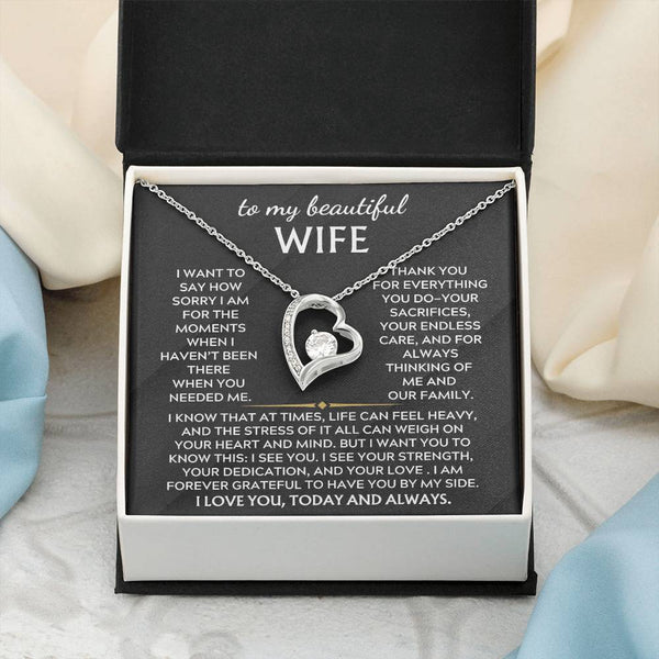 To My Beautiful Wife, Thank you for everything you do—your sacrifices ( Forever Love )