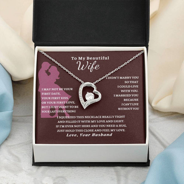 To My Wife , Gift For Soulmate , Gift For Wife, Wife Birthday Gift, Anniversary Gift For Wife, Wife Necklace