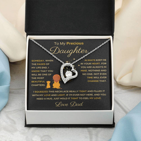 To My Precious Daughter From Dad - The Most Beautiful Chapters - Lion Black