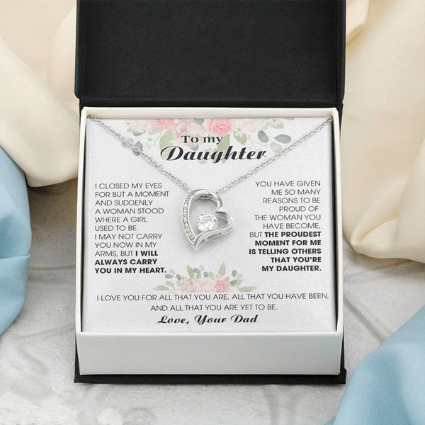 [ Forever Love ] To My Daughter -  I will ALWAYS carry you in my heart