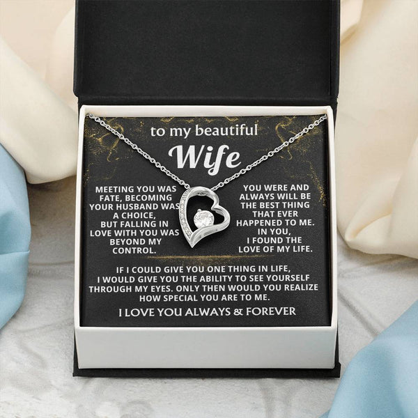To My Beautiful Wife - I Love You Forever