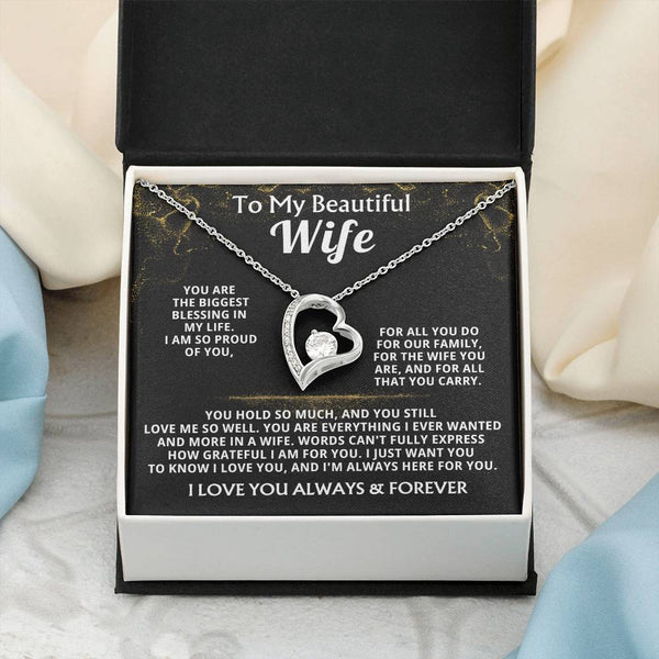 To My Beautiful Wife, You are the biggest blessing in my life