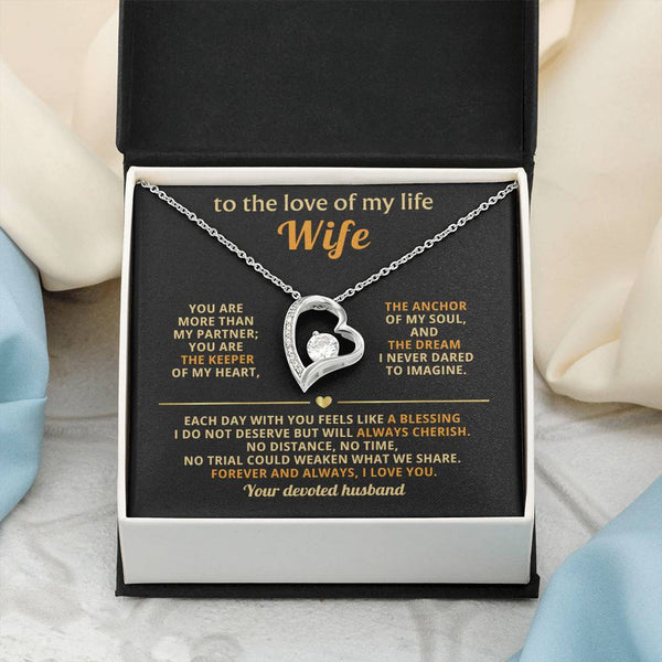 To the love of my life - Wife,  you are the keeper of my heart ( Almost Gone )