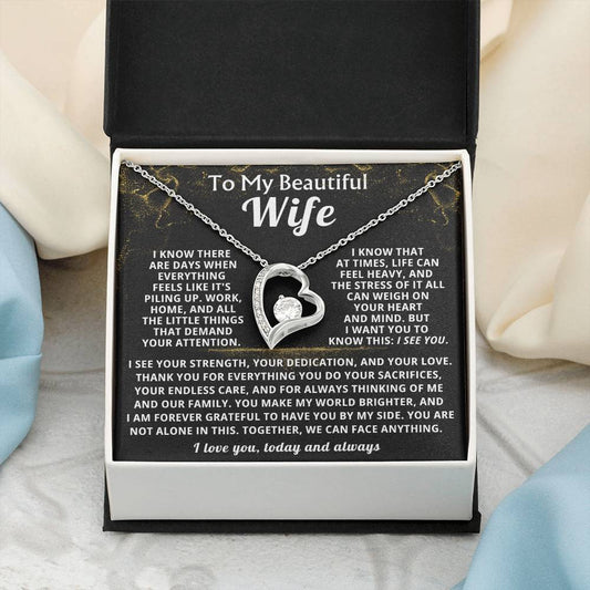 To My Beautiful Wife - Together, we can face anything (Almost Sold Out)