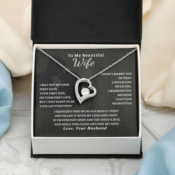 Gift For Wife, Wife Birthday Gift, Anniversary Gift For Wife, Wife Necklace , Love Card