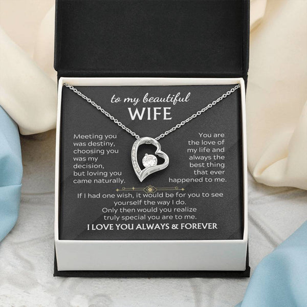 TO MY BEAUTIFUL WIFE -  You realize truly special you are to me