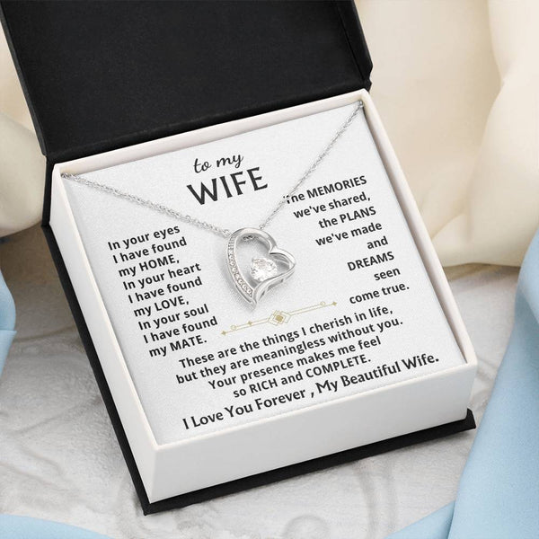 [ Only A Few Left ] To My Beloved Wife, Your presence makes me feel so rich and complete