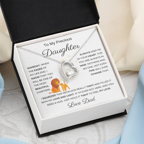 [ Few left only ] To My Precious Daughter From Dad - The Most Beautiful Chapters - Lion White