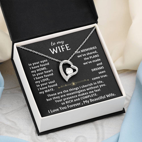 [ Forever Love ] To My Beloved Wife, Your presence makes me feel so rich and complete