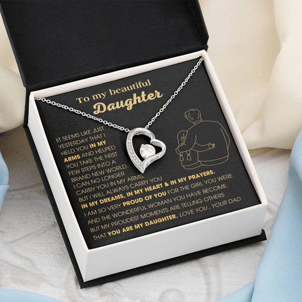 To My Beautiful Daughter, I will always carry you in my DREAMS, in my HEART & in my PRAYERS [Few left only]