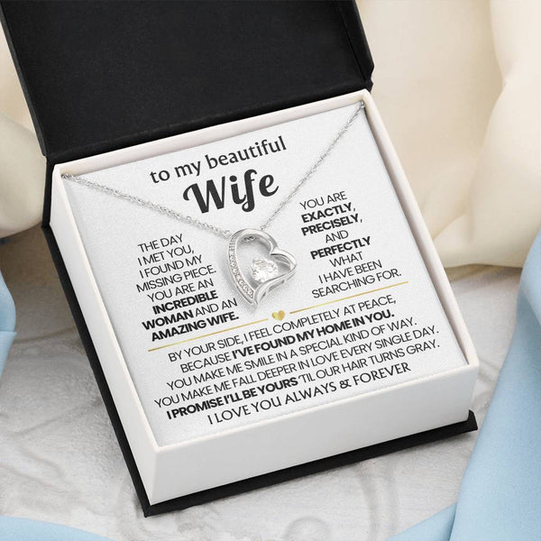 To My Beautiful Wife - I found my missing piece