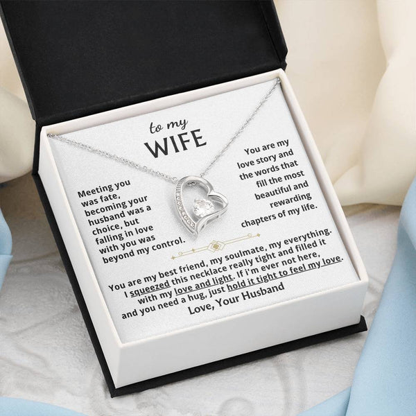 [ Forever Love ] To My Wife - When You Need A Hug , Hold This Close To Feel My Love