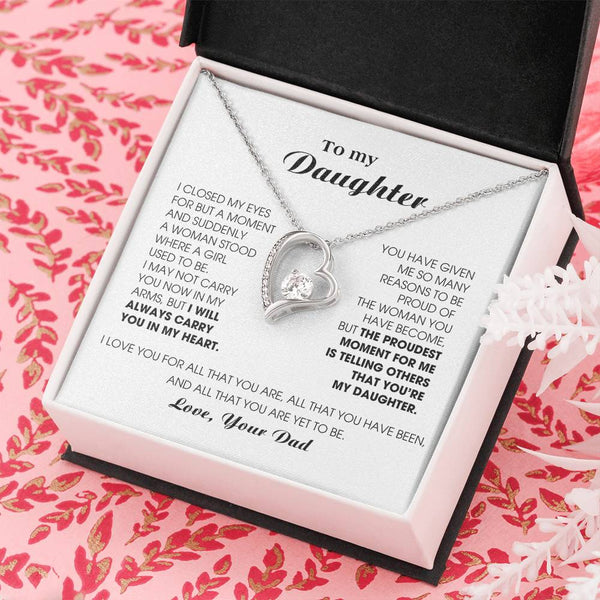 [Almost Sold Out] To My Daughter -  I will ALWAYS carry you in my heart