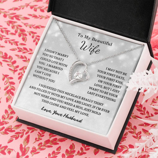 Gift For Wife, To My Wife , Meaningful gift Melt Her Heart for Wife, Anniversary Gift For Wife, Wife Necklace, Women Gift