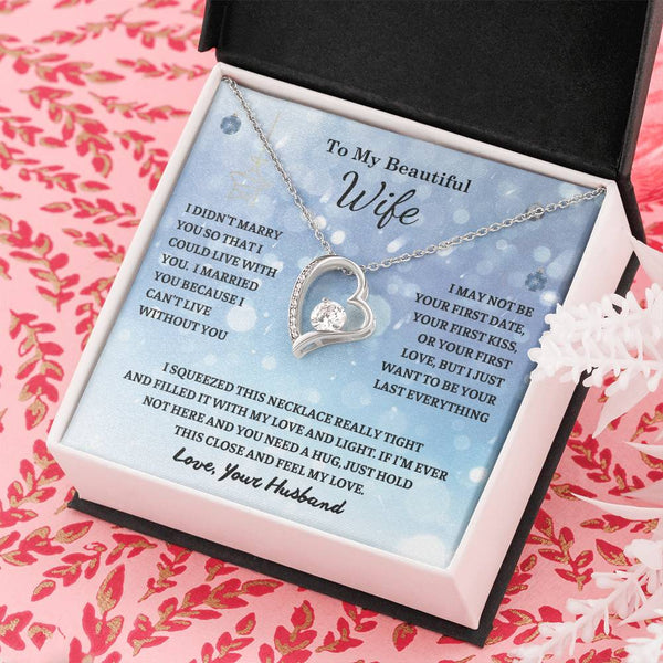 Christmas Gift For Her , To My Wife , Anniversary Gift , Gifts for women , Necklace
